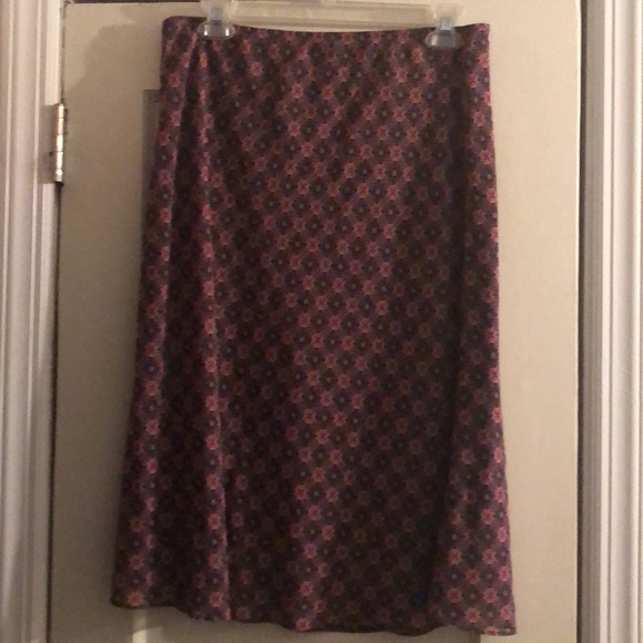 NYC Lined Skirt - Fall Colors - Picture 3 of 7